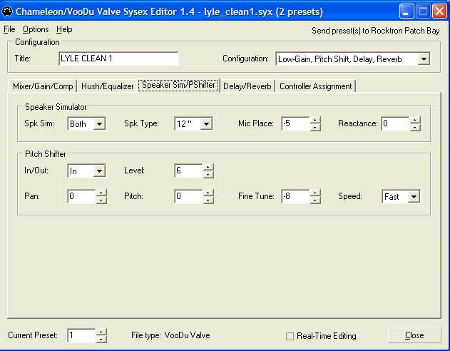 voodu valve presets